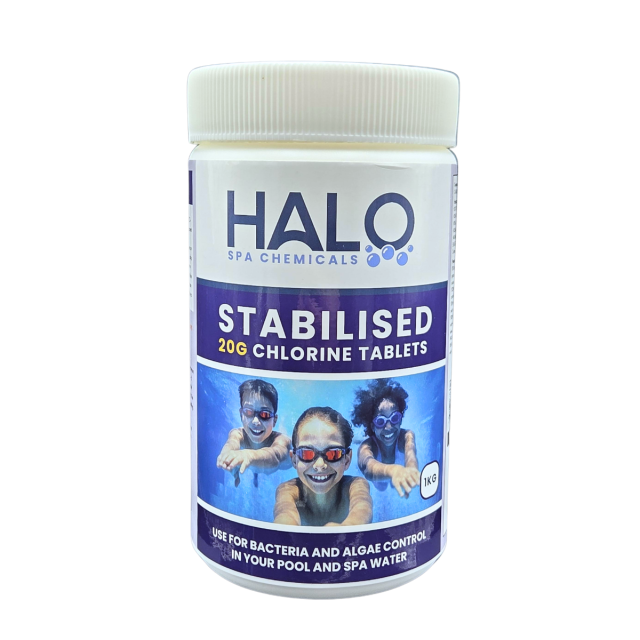 Stabilised Chlorine Tablets 20g 1kg
