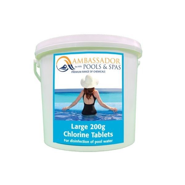 200g Stabilised Chlorine Tablets - 5kg