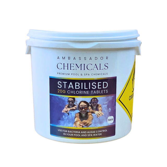 20g Stabilised Chlorine Tablets - 5kg