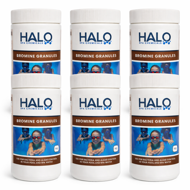 6 x 1kg Bromine Granules