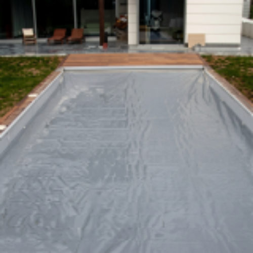 AquaGuard Safety Cover - Top Mount Track with Hardwood Bench