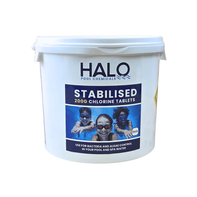 Halo 200g Stabilised Chlorine Tablets 5kg