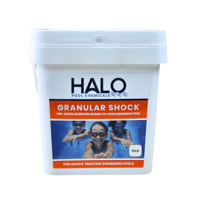 Halo Chlorine Shock Granules (Calcium Hypochlorite) 5kg