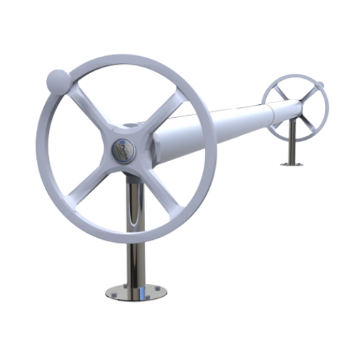 Plastica Slidelock Reel 43mm Large BASE PLATE (C) -  for covers min 4.6m max 6.4m wide