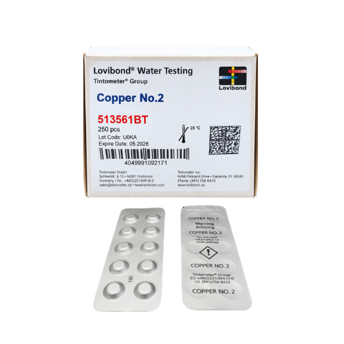 Lovibond - 250 Copper No2 (Total) Tablets 513561BT - Photometer