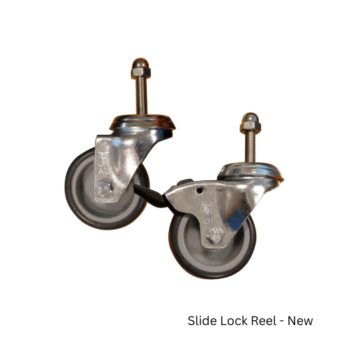 Slidelock - Castor pack (6) for Slide Lock Reel (43mm tube New)