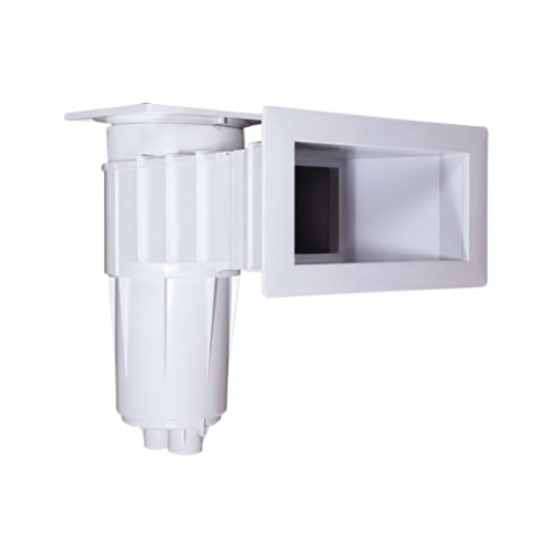 Certikin Skimmer For Concrete Pools (Collar Weir) With Wide Angled Extension Throat