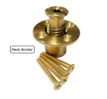 Deck Anchor Brass Fixing Set (Spring & Anchor)