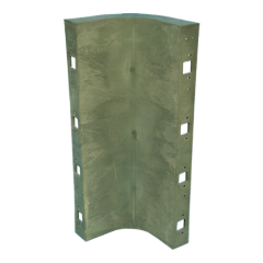 42 Panel Corner (6 Radius (1ft x 1ft))
