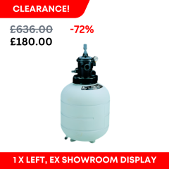 Clearance - 430mm (16.93") Millenium Top Mount Filter with Valve 