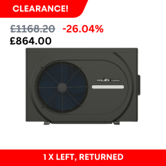 Clearance - AquaX Essential 7.5kw Full Inverter Heat Pump