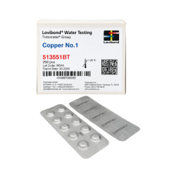 Lovibond - 250 Copper No1 (Free) Tablets - 513551BT - Photometer
Rating:
100%
