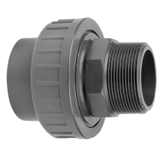 
1.5" MT-FP Union Pool Pipe Fitting - Grey
