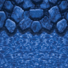Patterned Overlap Liner - 48" / 52" - 15ft Diameter