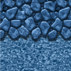 Patterned Overlap Liner - 48" / 52" - 18ft x 12ft Oval