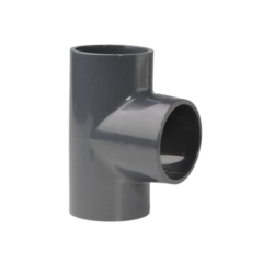  2" Equal Tee 90° Grey Pool Pipe Fitting