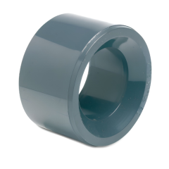 Reducing bush PVC-U 1 1/4" x 1" imperial glue spigot x imperial glue socket 16bar grey WRAS
