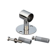 Stainless Steel Open Bracket c/w Fixings
