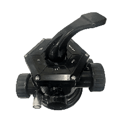 Top Mount Multiport Valve - Vision / Thermoplastic - Screw Type