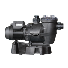 Waterco Lacronite high performance pool pump with clear basket lid