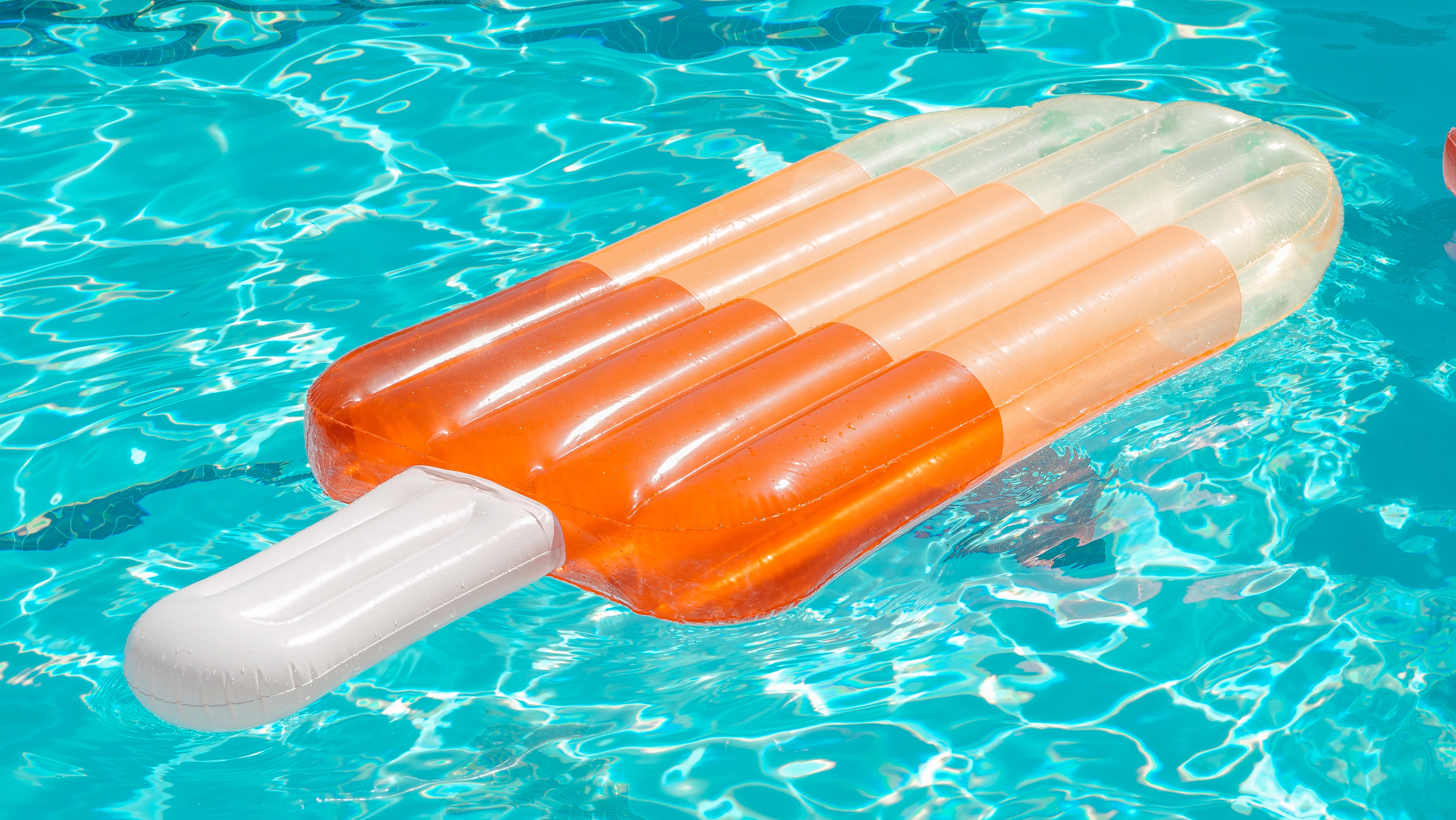 A pool inflatable that looks like an ice lolly 