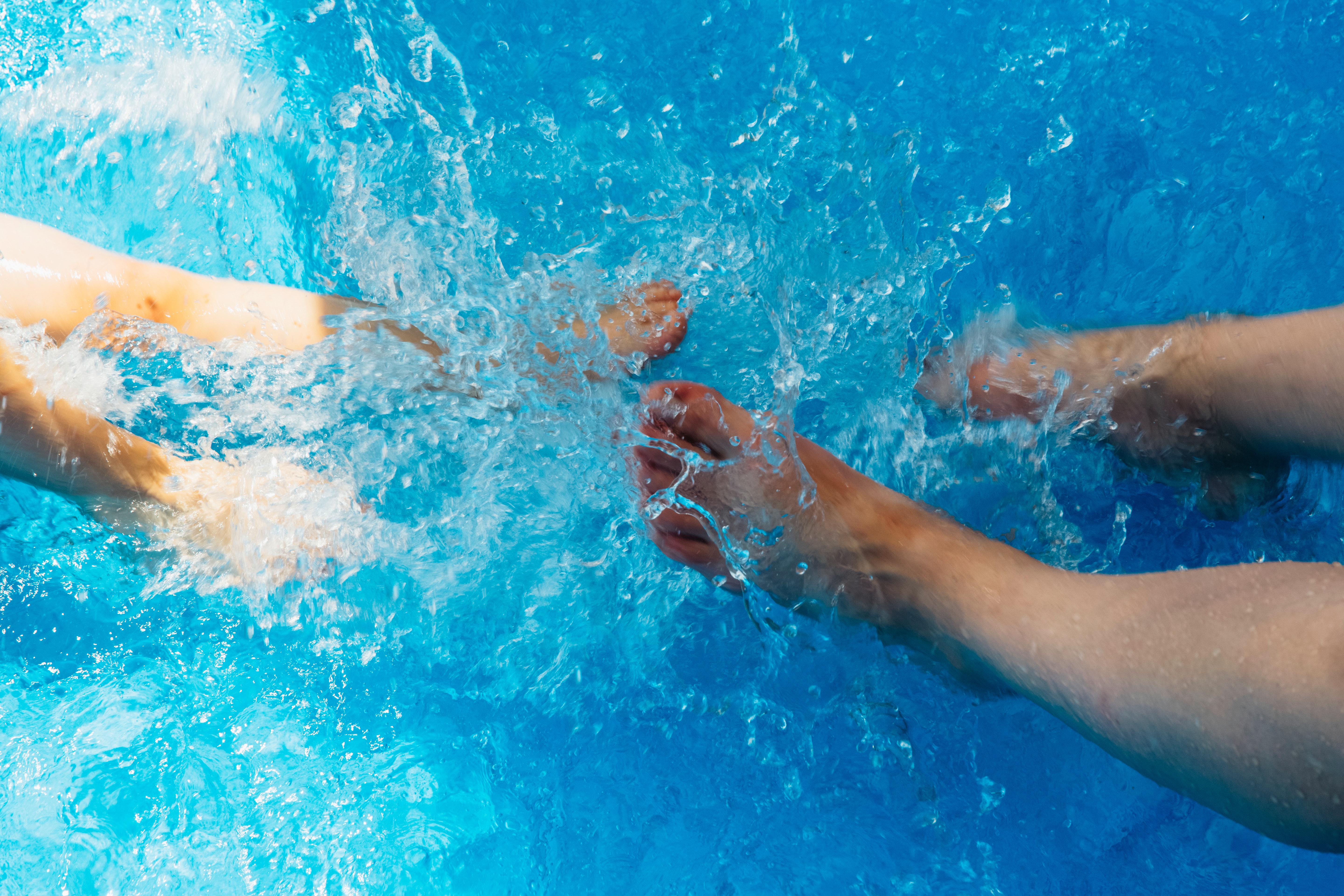 heated inflatable pool